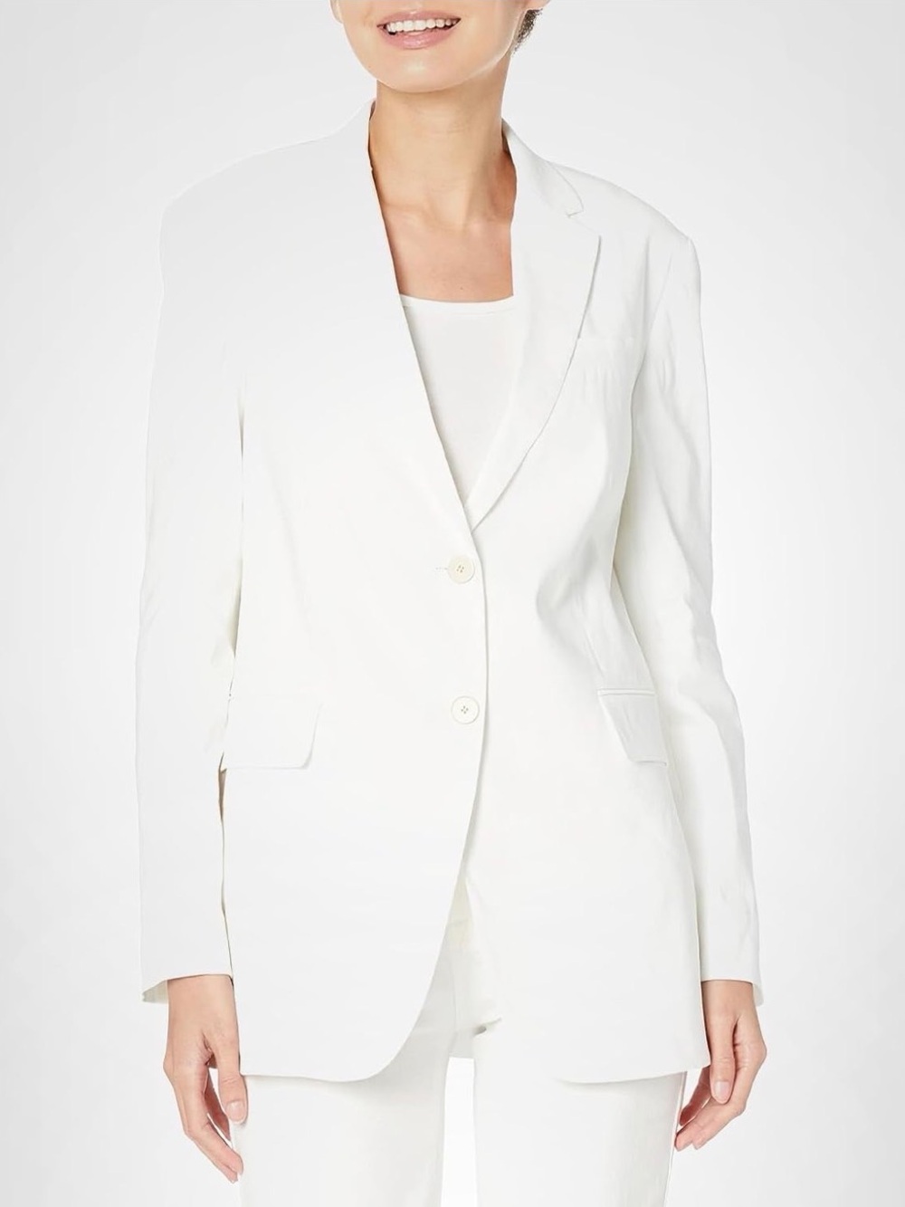 NWT Theory Rolled Sleeve Linen-Blend BF Jacket - size 4